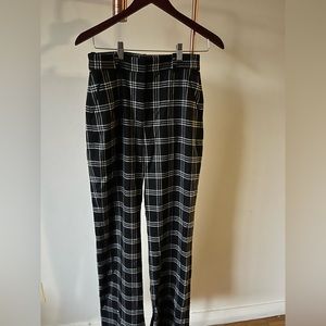 & Other Stories wool blend kick flare trousers